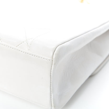 Chanel Lambskin Quilted Medium Single Flap White 12 of 18