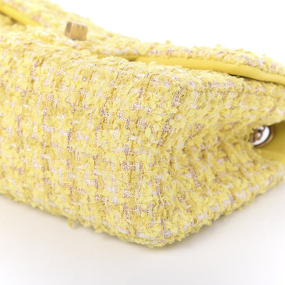 Chanel Tweed Quilted 2.55 Reissue Mini Flap Yellow 8 of 12