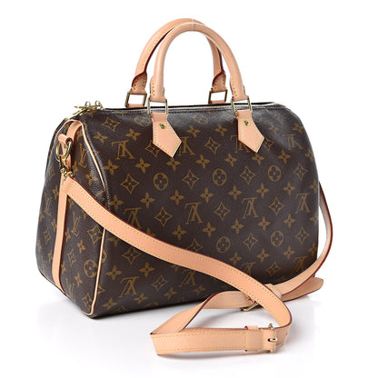 Louis Vuitton Monogram Speedy Bandouliere 30 3 of 11