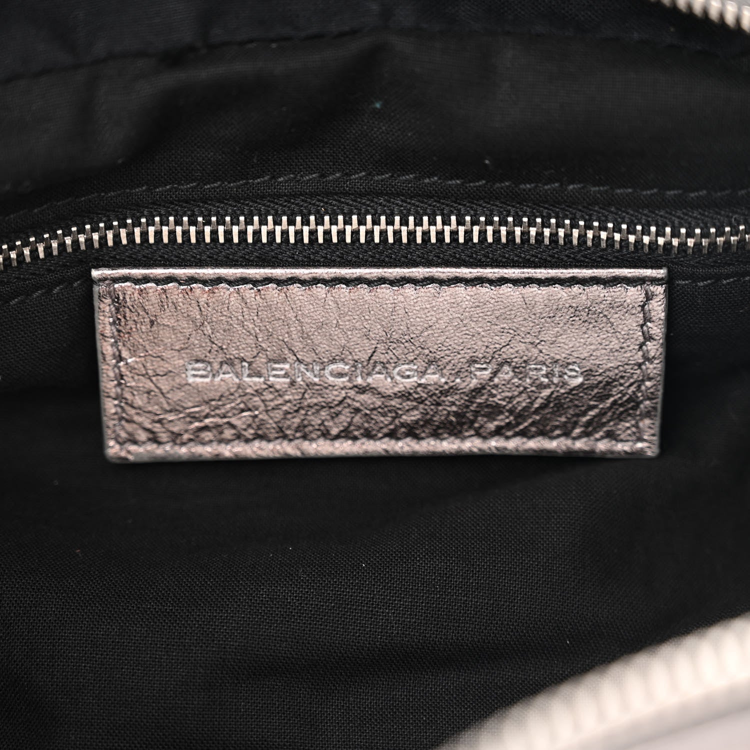 Balenciaga Agneau Classic Hardware Box Bag Metallic 7 of 15