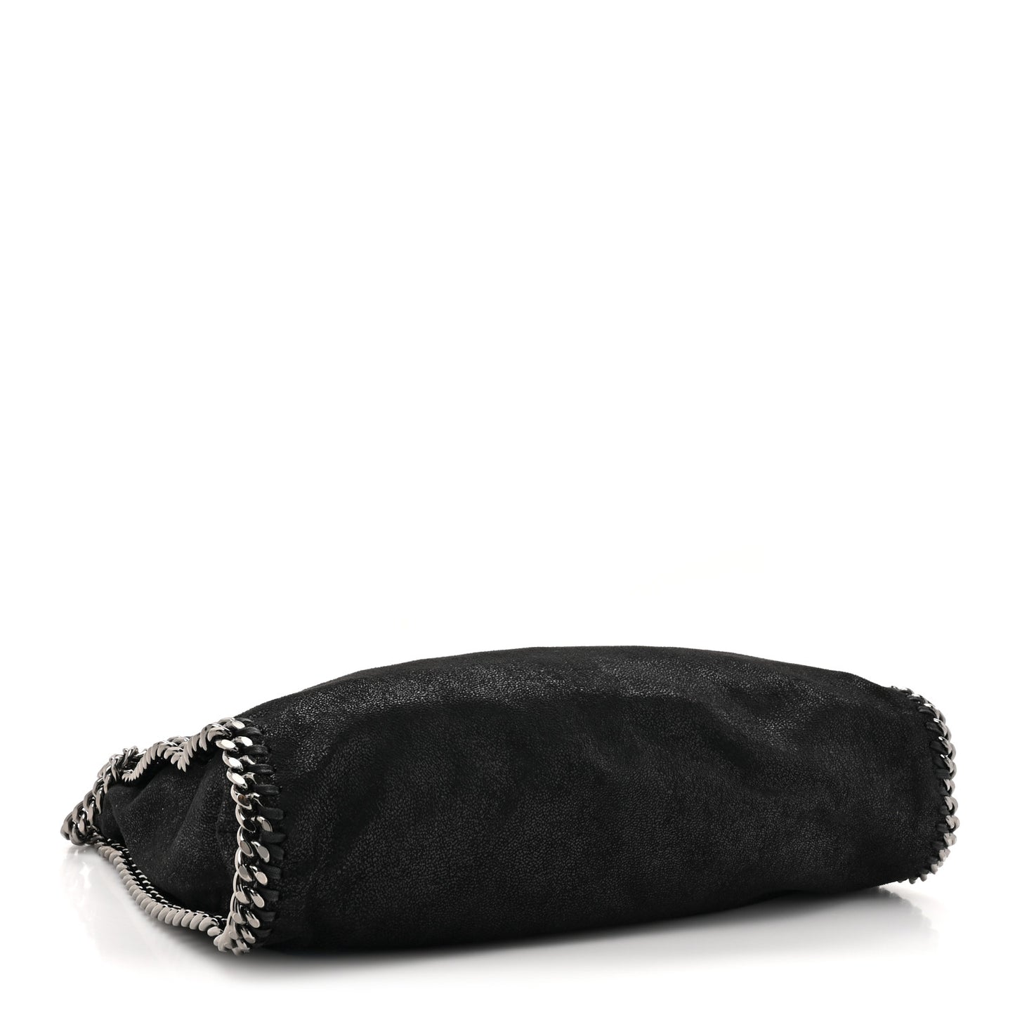 Shaggy Deer Falabella Fold Over Tote Black