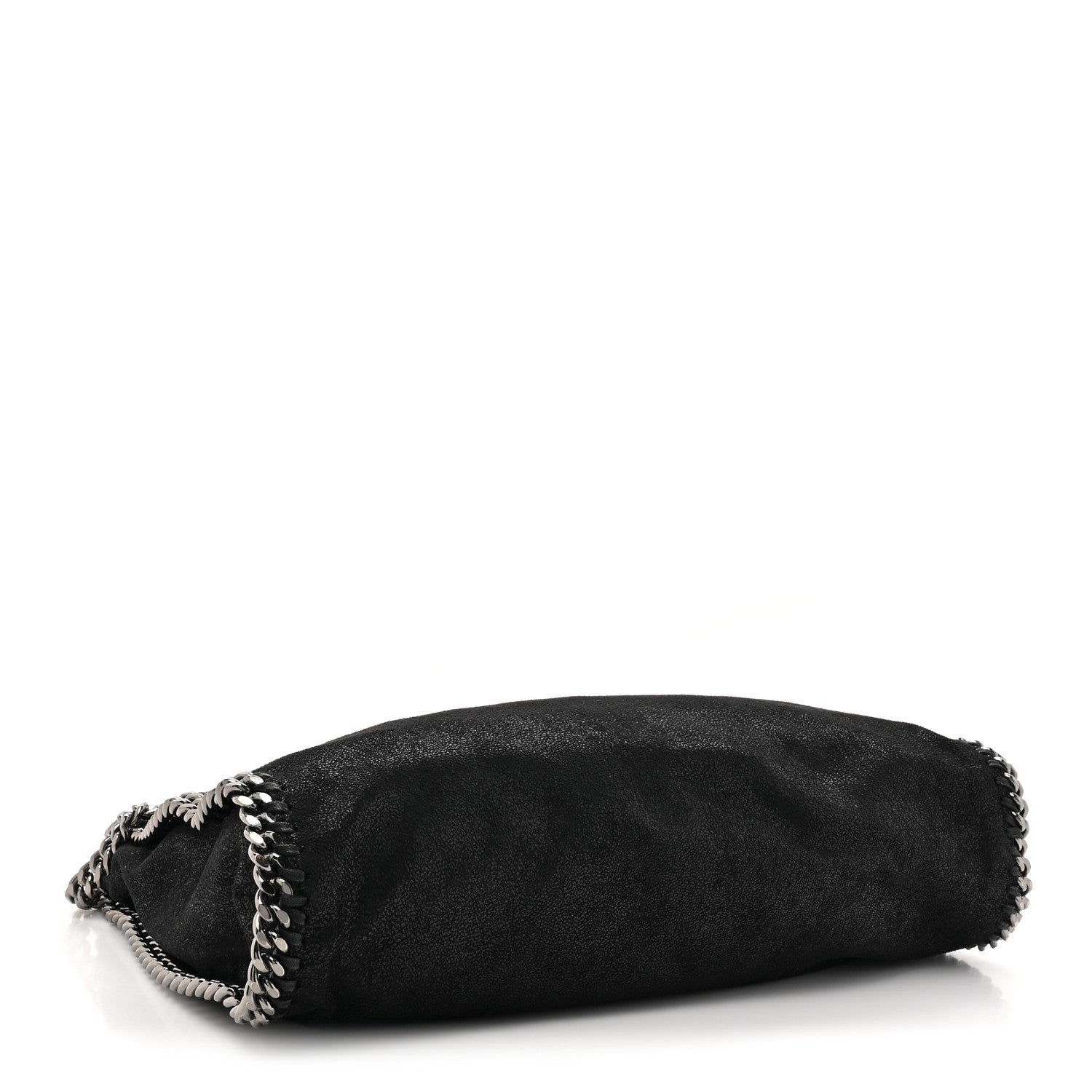 Stella McCartney Shaggy Deer Falabella Fold Over Tote Black 4 of 9
