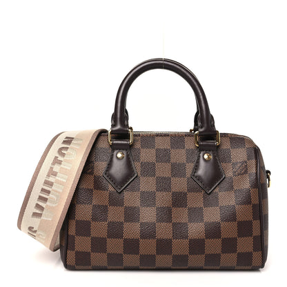 Louis Vuitton Damier Ebene Speedy Bandouliere 20 1 of 10
