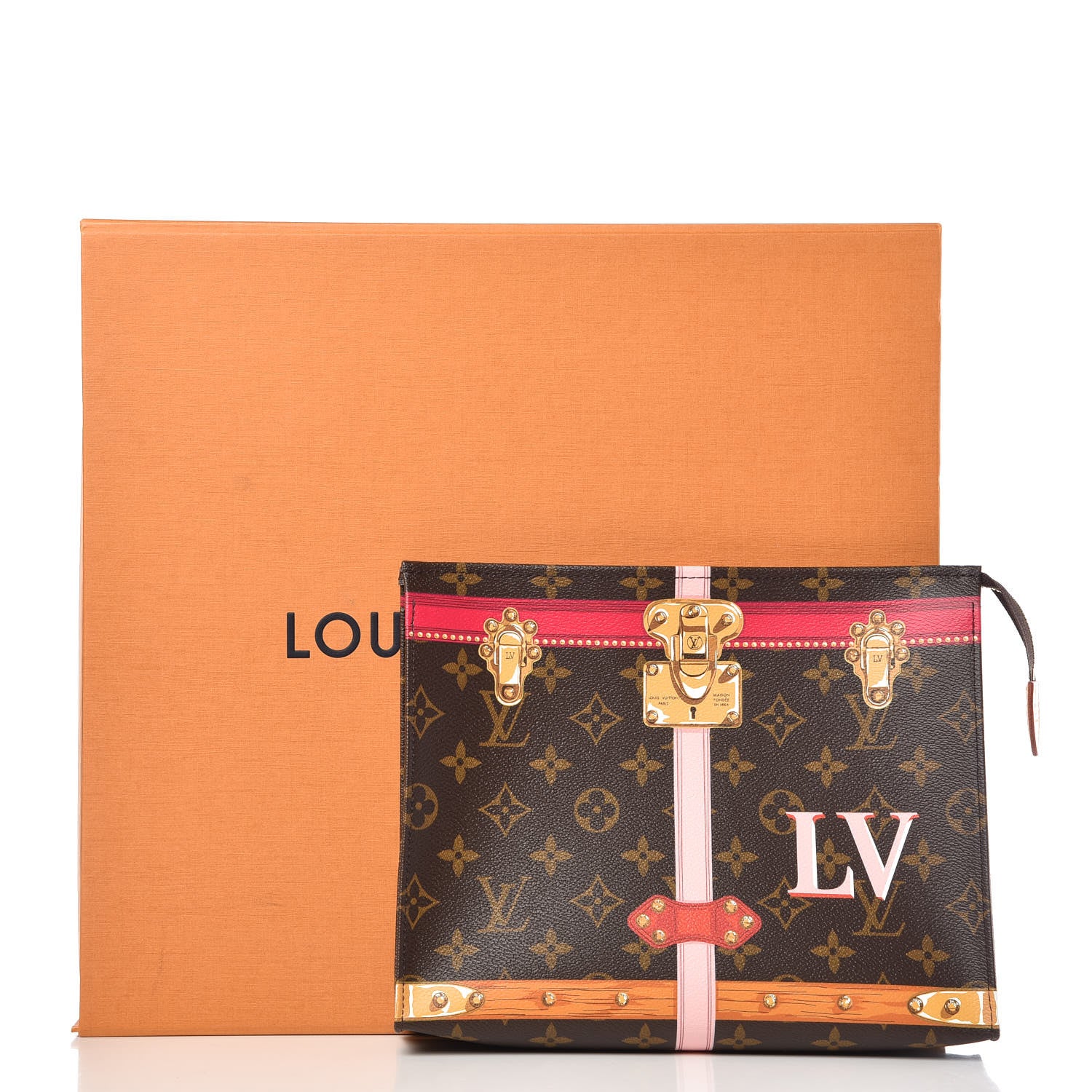 Louis Vuitton Monogram Summer Trunks Toiletry Pouch 26 10 of 10