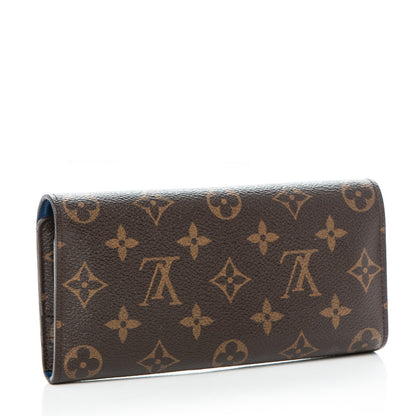 Louis Vuitton Monogram Josephine Wallet Blue 3 of 11