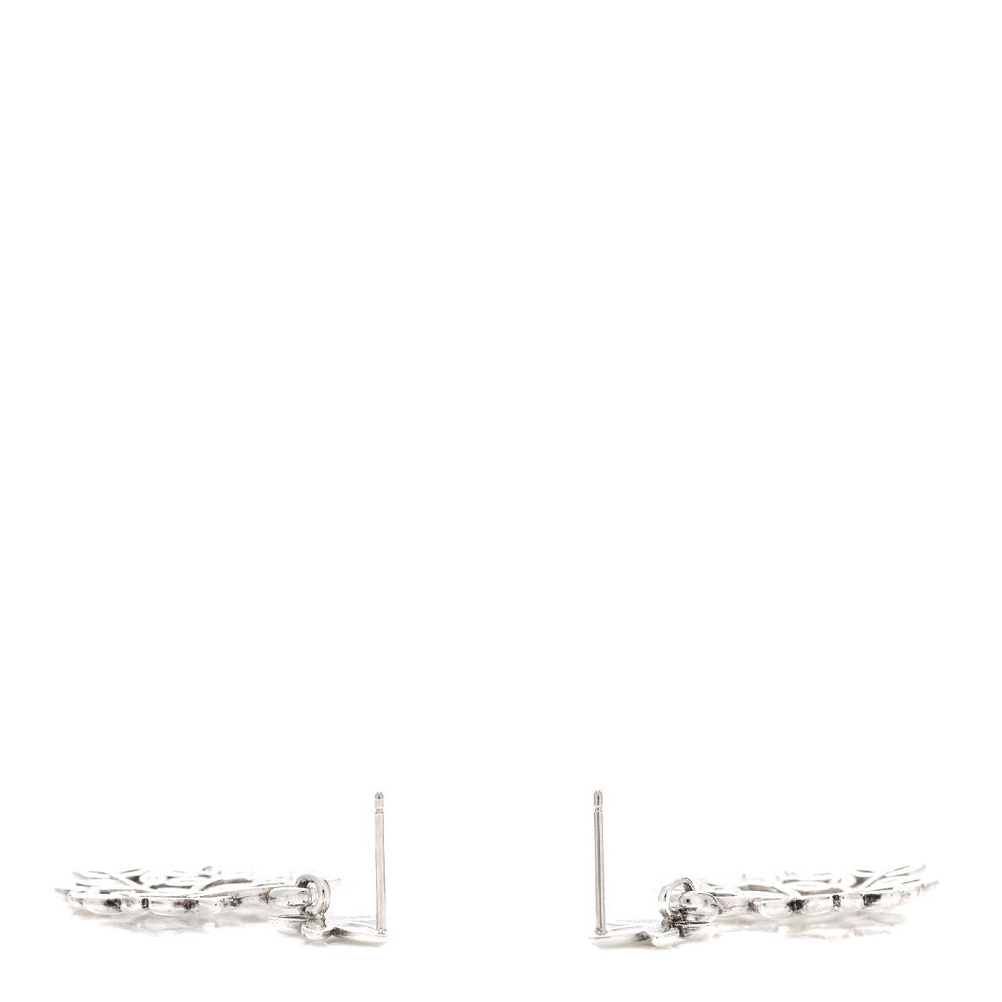 Sterling Silver Paloma Picasso Olive Leaf Drop Earrings