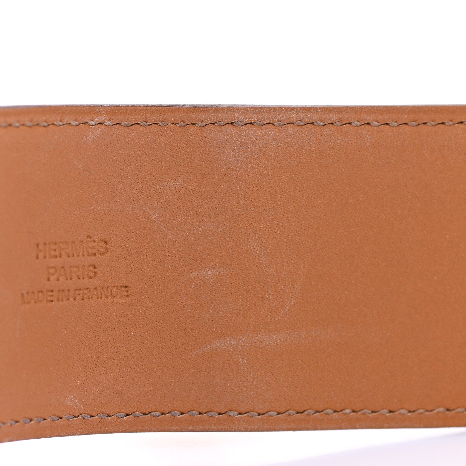 Hermes Barenia Collier De Chien CDC Bracelet S Fauve 7 of 10