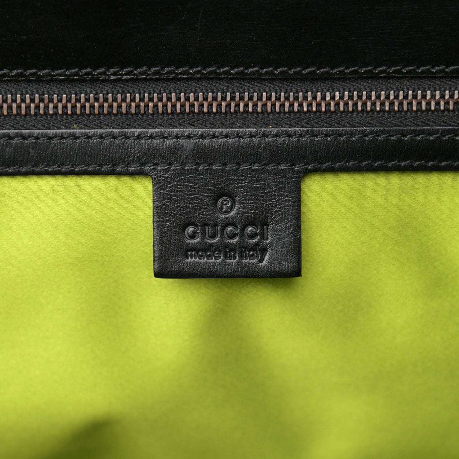 Gucci Crocodile Web Monogram Tom Ford Dragon Tote Dark Brown Green 6 of 14