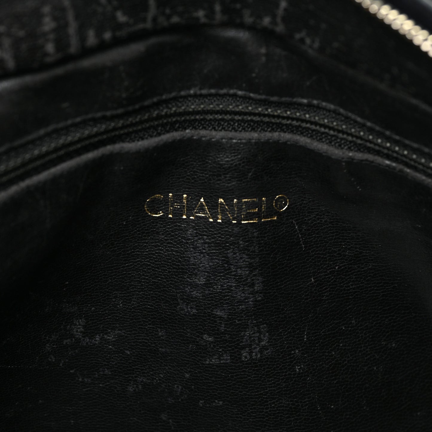 Lambskin Quilted Tote Black