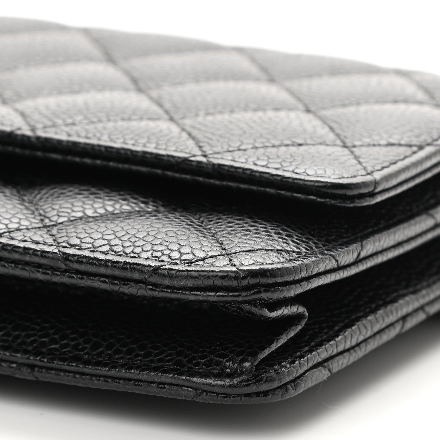 Chanel Caviar Quilted Wallet On Chain WOC Black 11 of 11