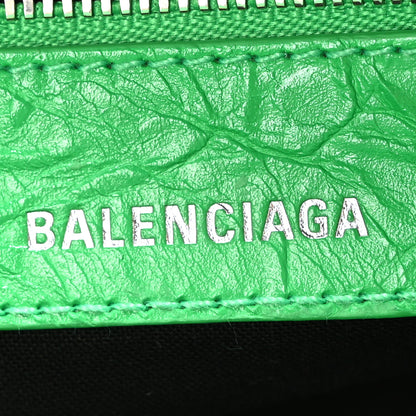 Balenciaga Agneau Arena Neo Cagole Handbag XS Kelly Green 6 of 10