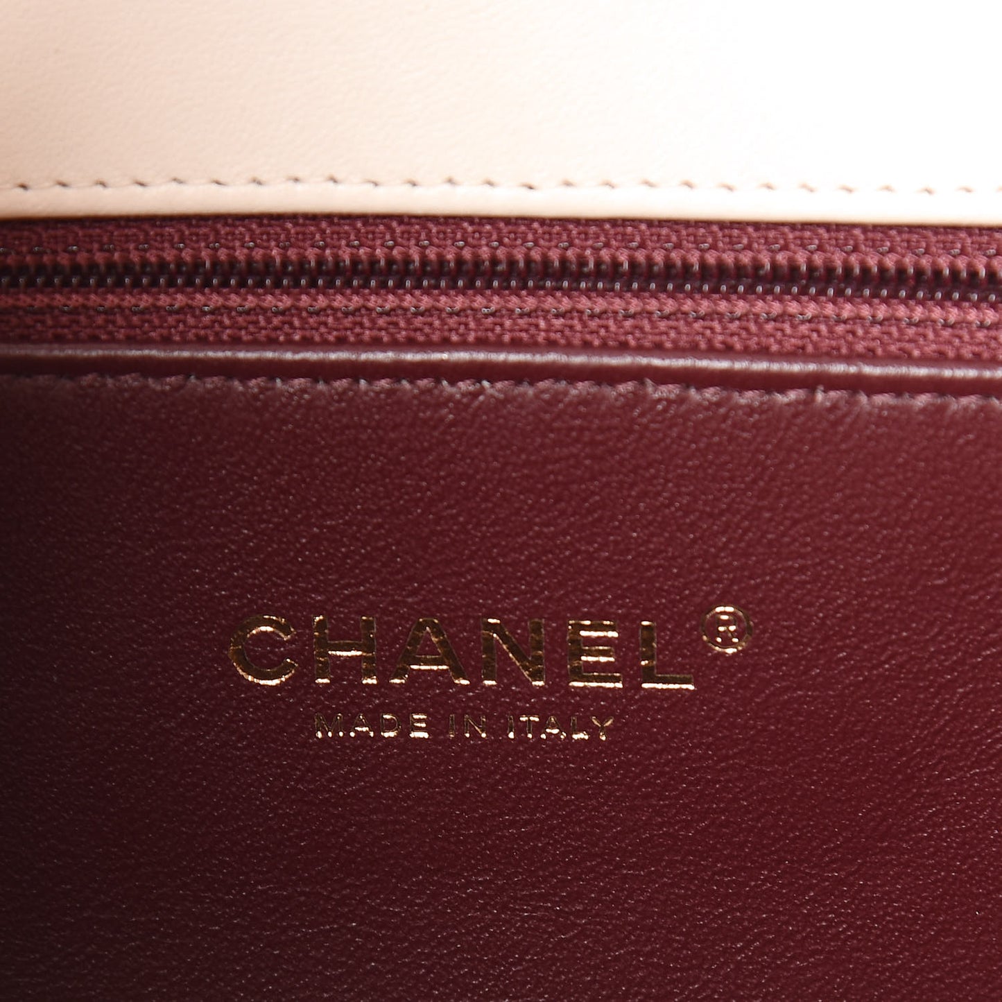 Lambskin Chevron Quilted Envelope Flap White
