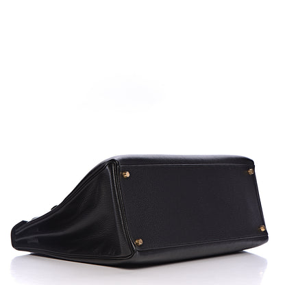 Hermes Ardennes Kelly Retourne 40 Black 5 of 36