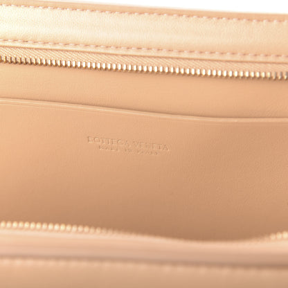 Bottega Veneta Nappa Maxi Intrecciato Pouch Clutch Almond 8 of 8