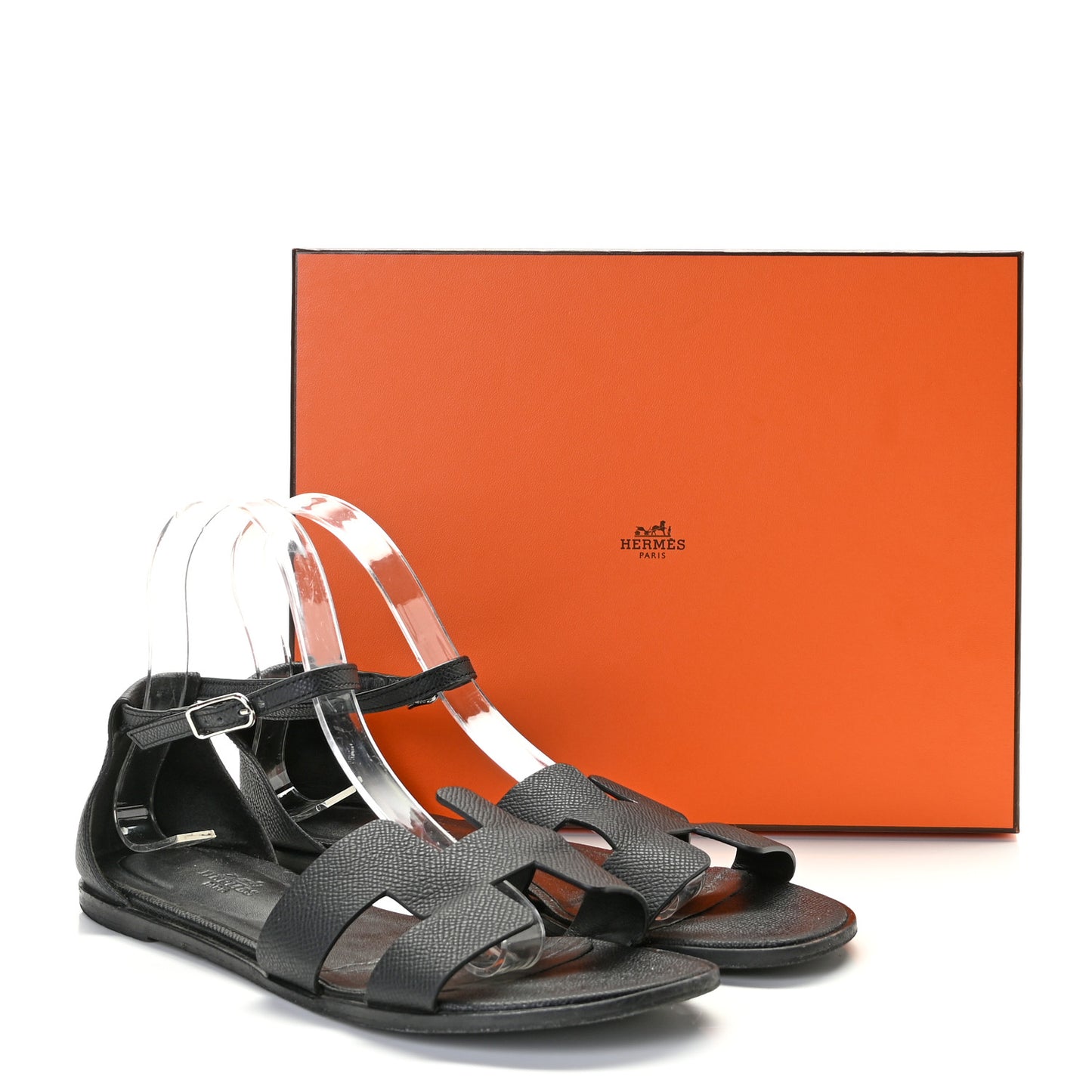 Epsom Santorini Sandals 38 Black