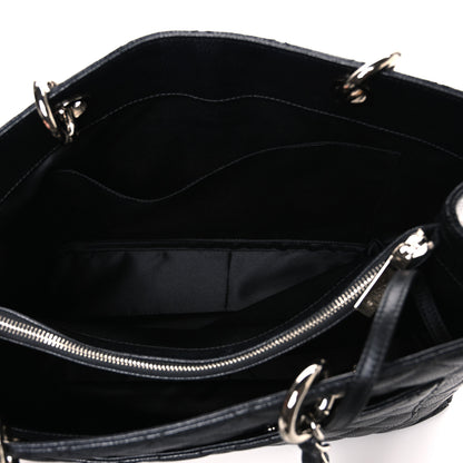 Chanel Caviar Quilted Grand Shopping Tote GST Black 5 of 11