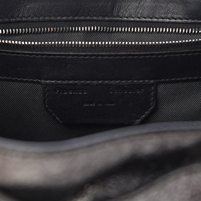 Proenza Schouler Metallic Lambskin Tiny PS1 Satchel Silver 5 of 15