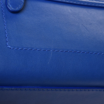 Celine Smooth Calfskin Mini Luggage Royal Blue 17 of 28