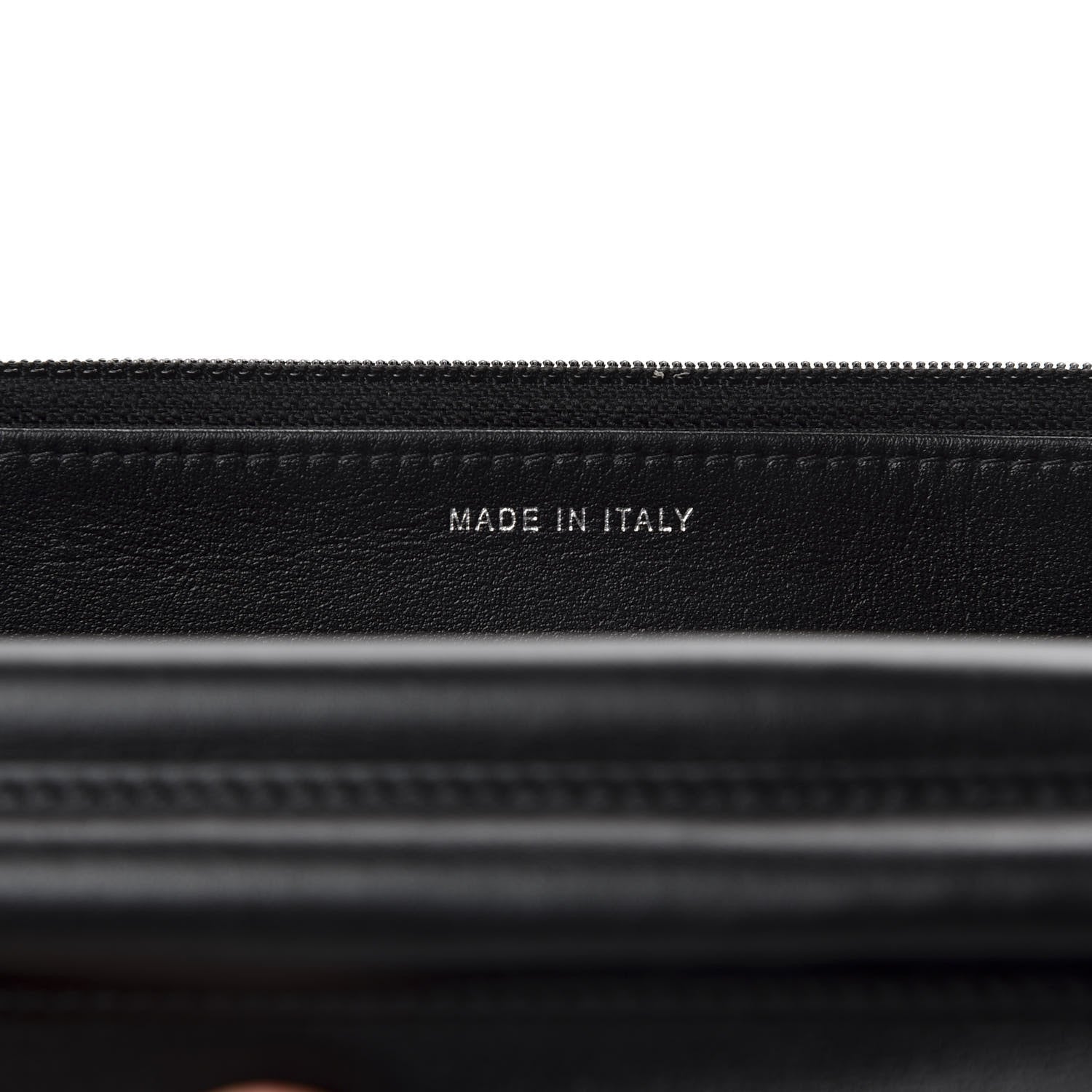 Chanel Caviar Chevron Quilted Boy Wallet On Chain WOC Black 7 of 10