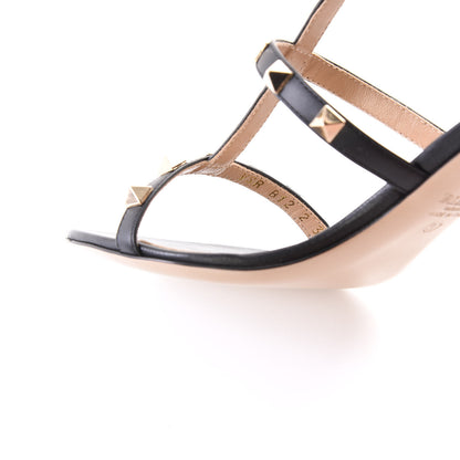 Valentino Garavani Nappa Rockstud Gladiator 70mm Sandals 37 Black 8 of 9