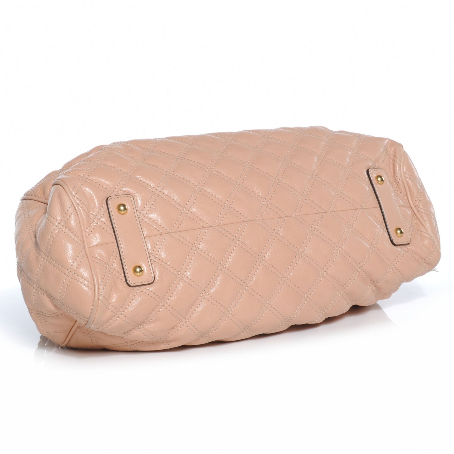 Quilted Leather Stam Blush