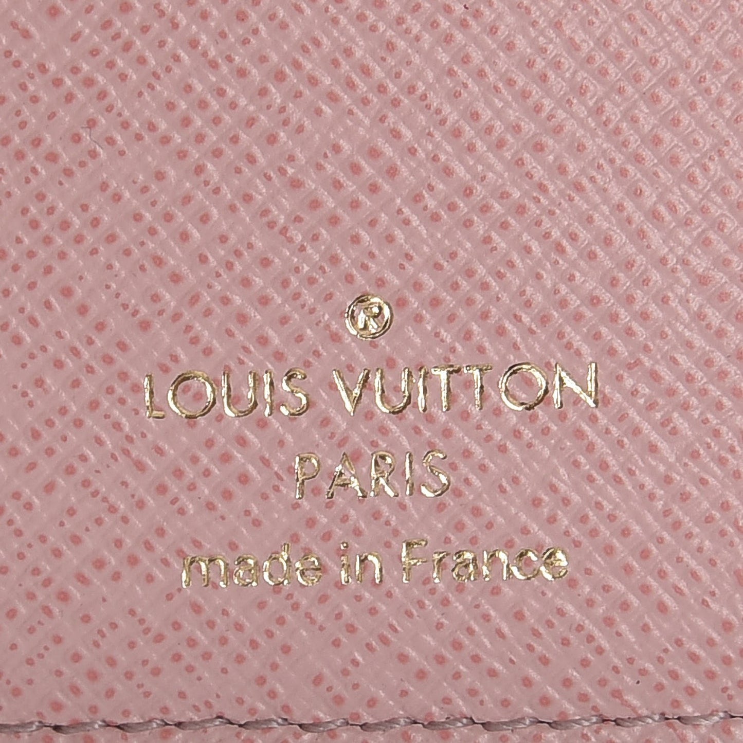 Monogram Victorine Wallet Rose Ballerine