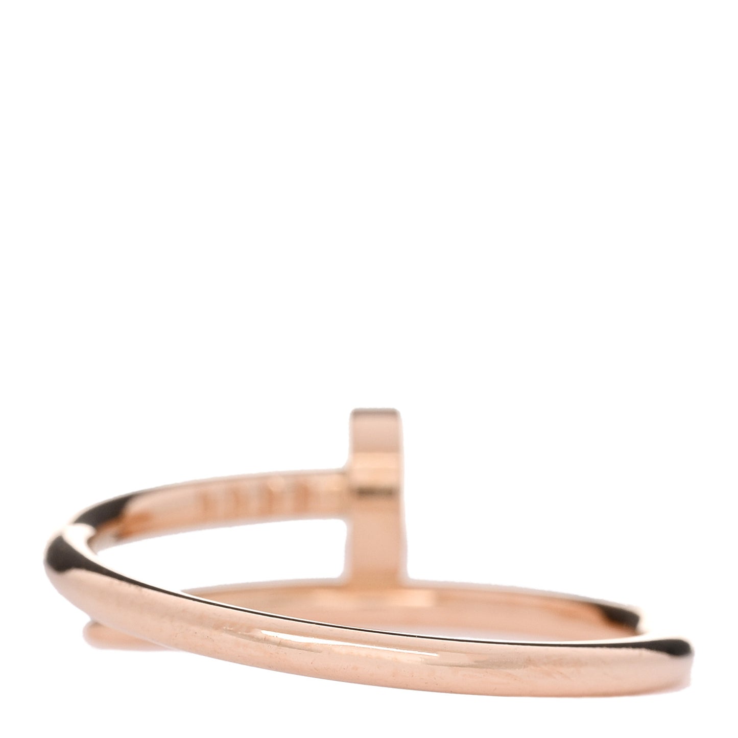 18K Pink Gold Small Juste Un Clou Ring 55 7.25