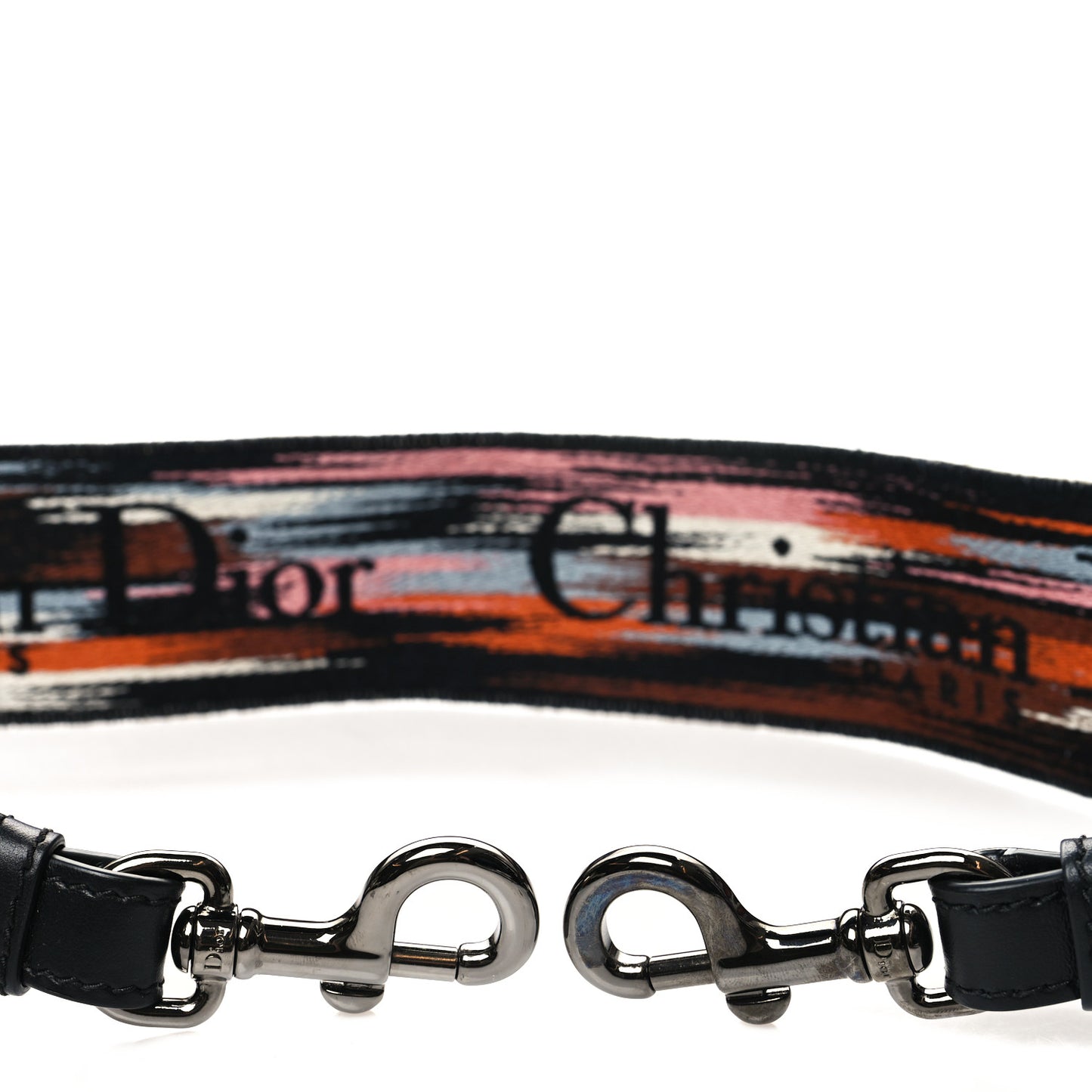 Canvas Embroidered Jardin D'Hive Shoulder Strap Ecru Multicolor