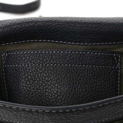 Chloe Calfskin Nano Marcie Saddle Bag Black 6 of 10