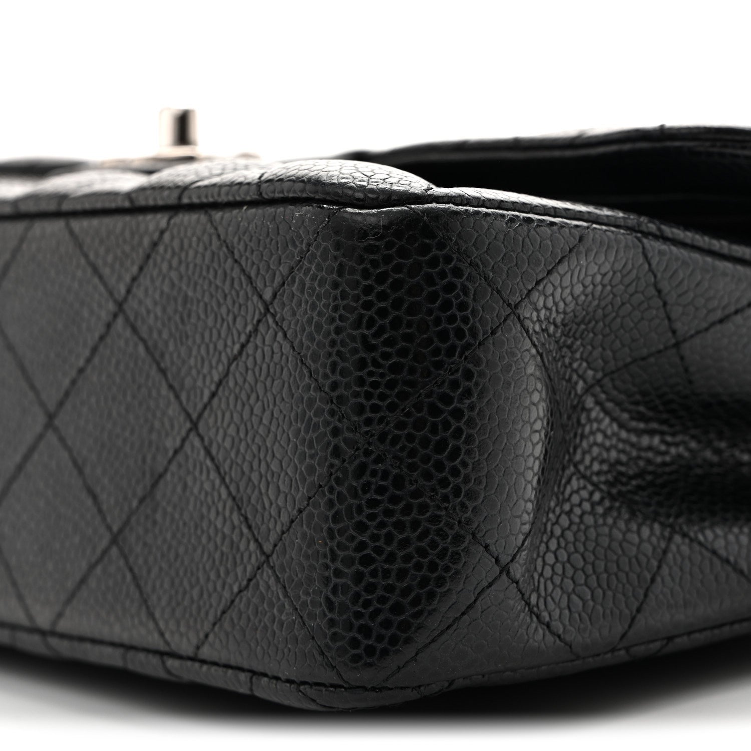 Chanel Caviar Quilted Small Double Flap Black 10 of 13