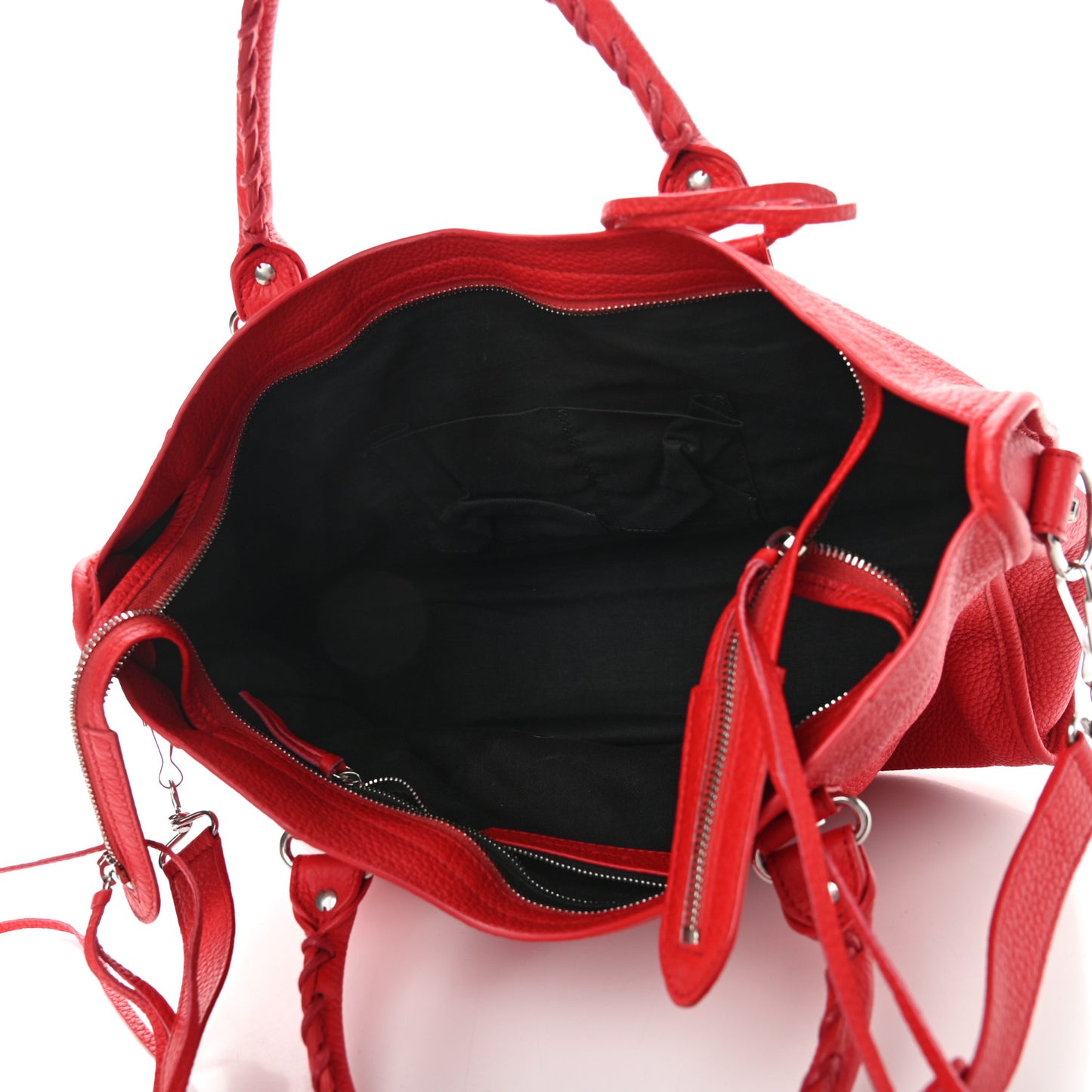 Vibrato Calfskin Classic Silver Hardware City Rouge Cerise