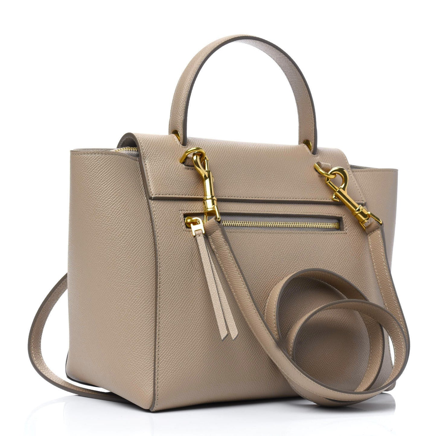Grained Calfskin Micro Belt Bag Dune