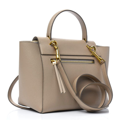Celine Grained Calfskin Micro Belt Bag Dune 4 of 13