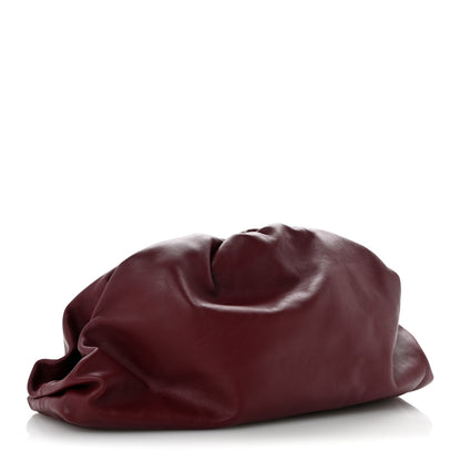 Bottega Veneta Smooth Butter Calf The Pouch Oversized Clutch Bordeaux 3 of 11