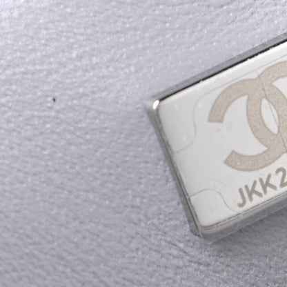 Chanel Lambskin Quilted Mini Rectangular Flap Grey 9 of 11