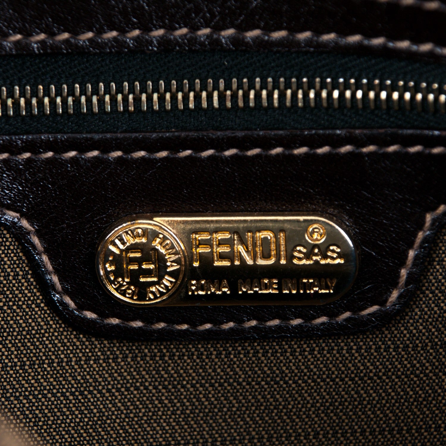 Fendi Zucca Mama Baguette Tobacco 6 of 7
