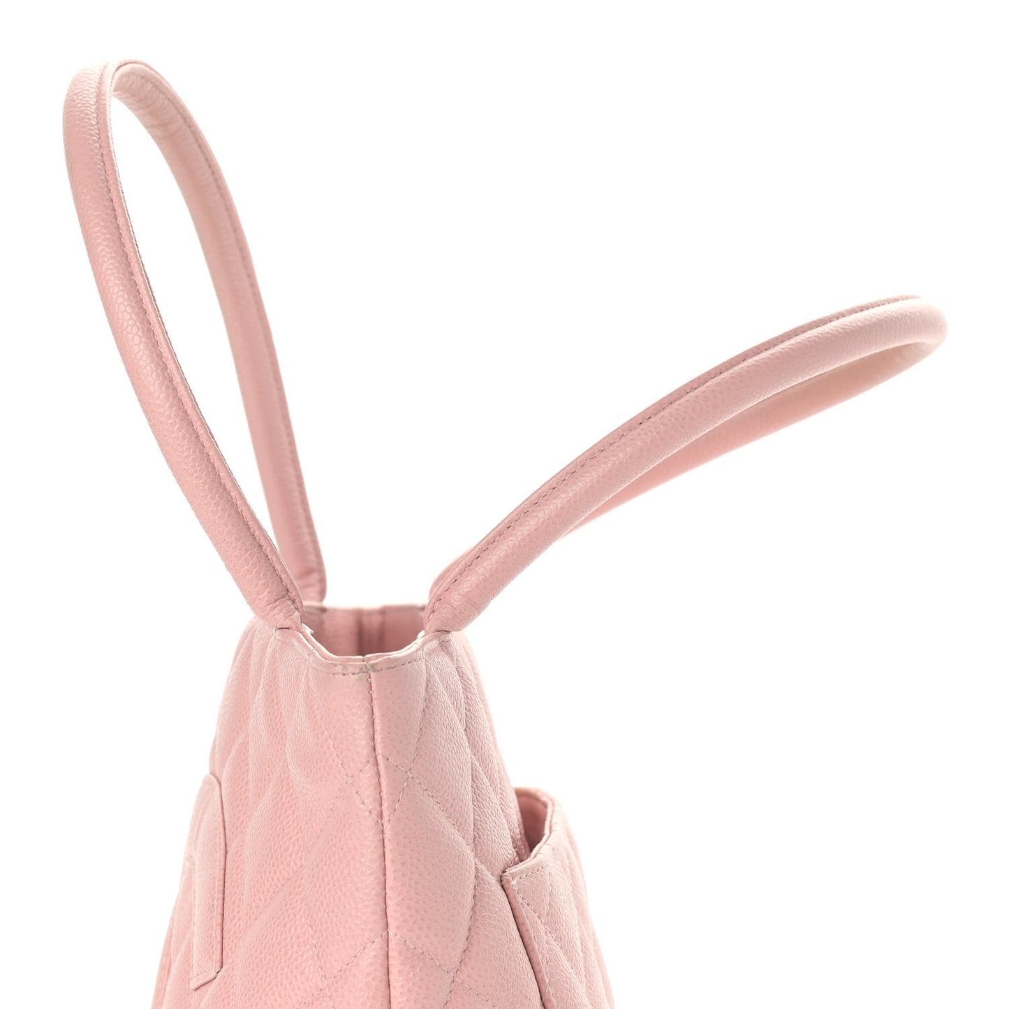 Caviar Medallion CC Tote Light Pink