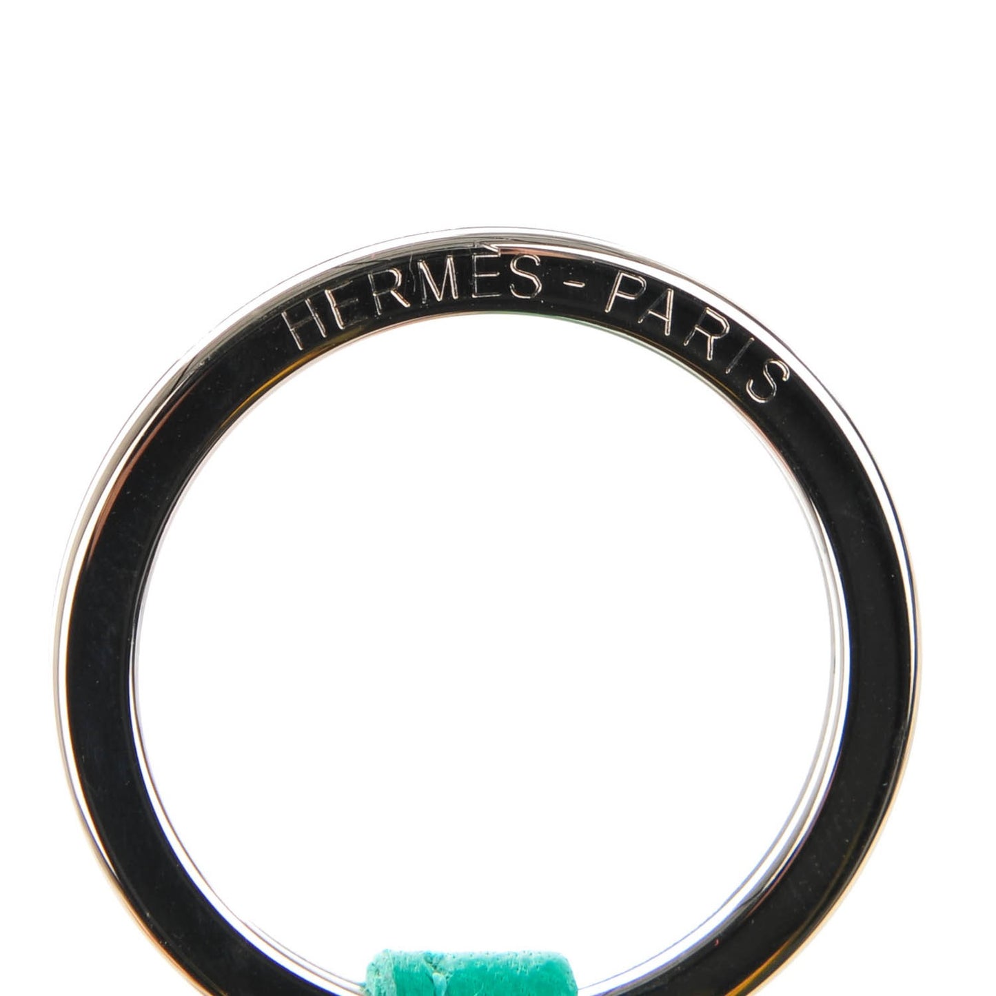 Lambskin Carmen Tassel Key Holder Menthe