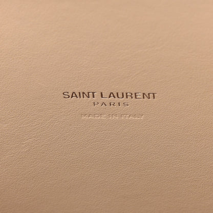 Saint Laurent Grained Calfskin Topstich Baby Sac De Jour Nude Powder 6 of 8