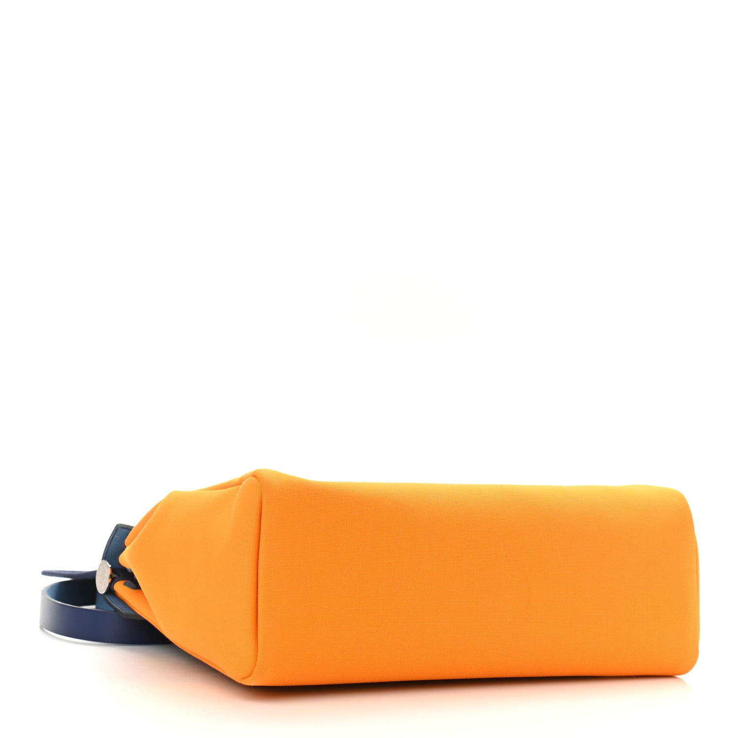 Hermes Military Toile Vache Hunter Verso Herbag Zip Retourne 31 PM Jaune Or Bleu Outremer Bleu Saphir 5 of 13