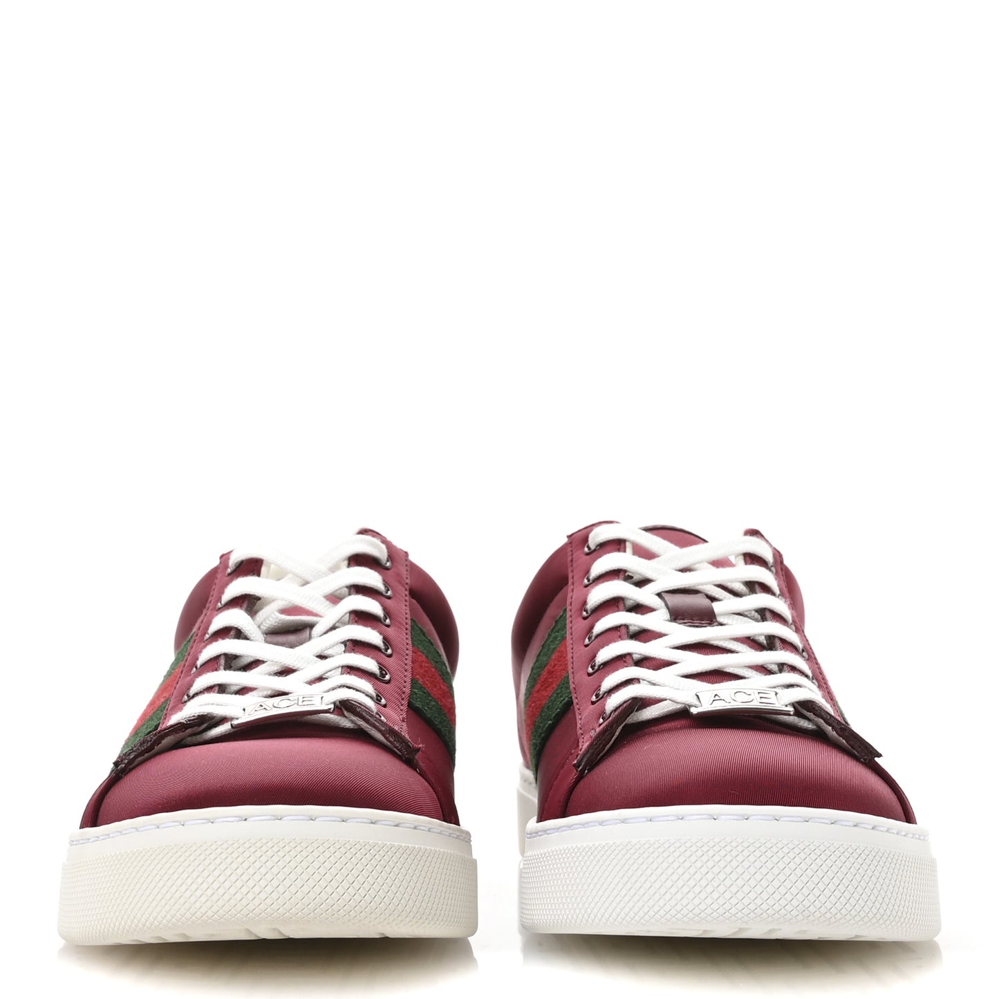 Econyl Nylon Diva Crocodile Web Mens Ace Sneakers 8 Rosso Ancora Vert