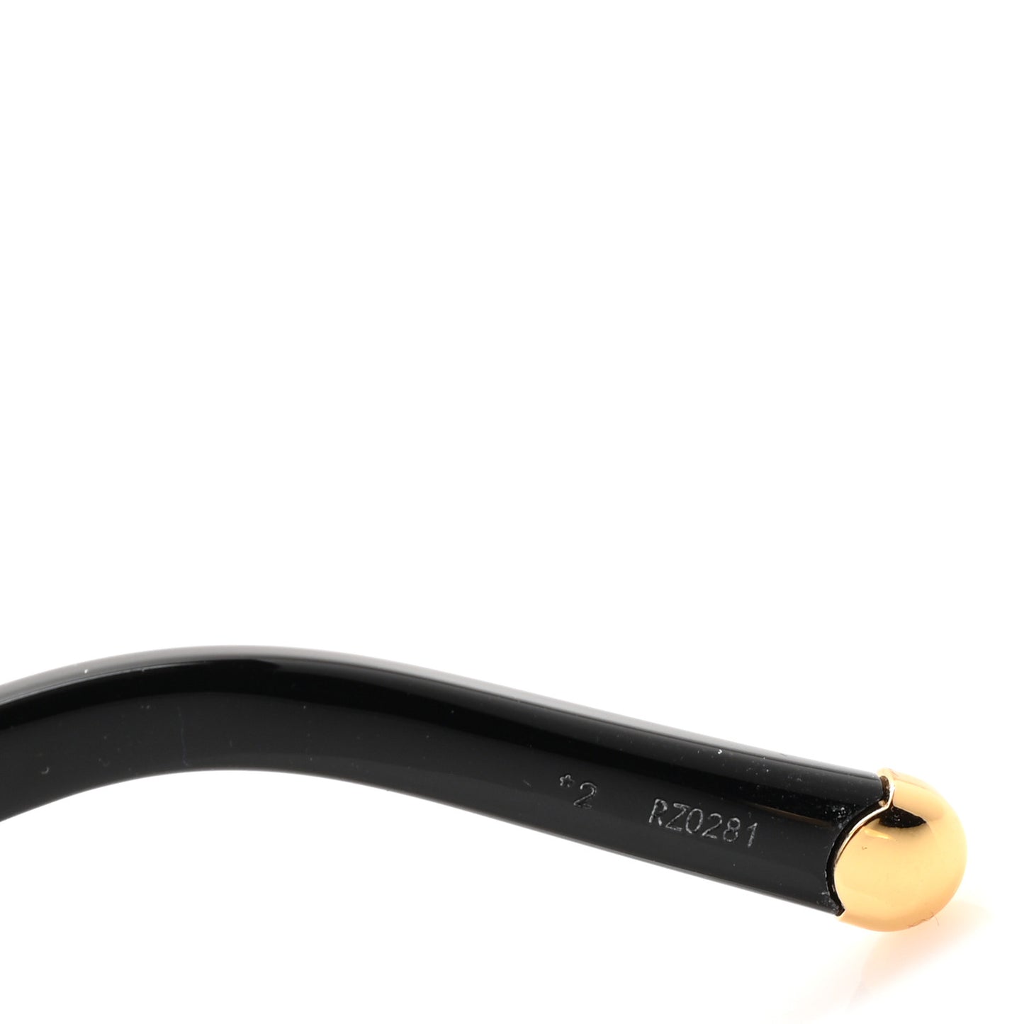Acetate My Monogram Square Sunglasses Z1523E Black