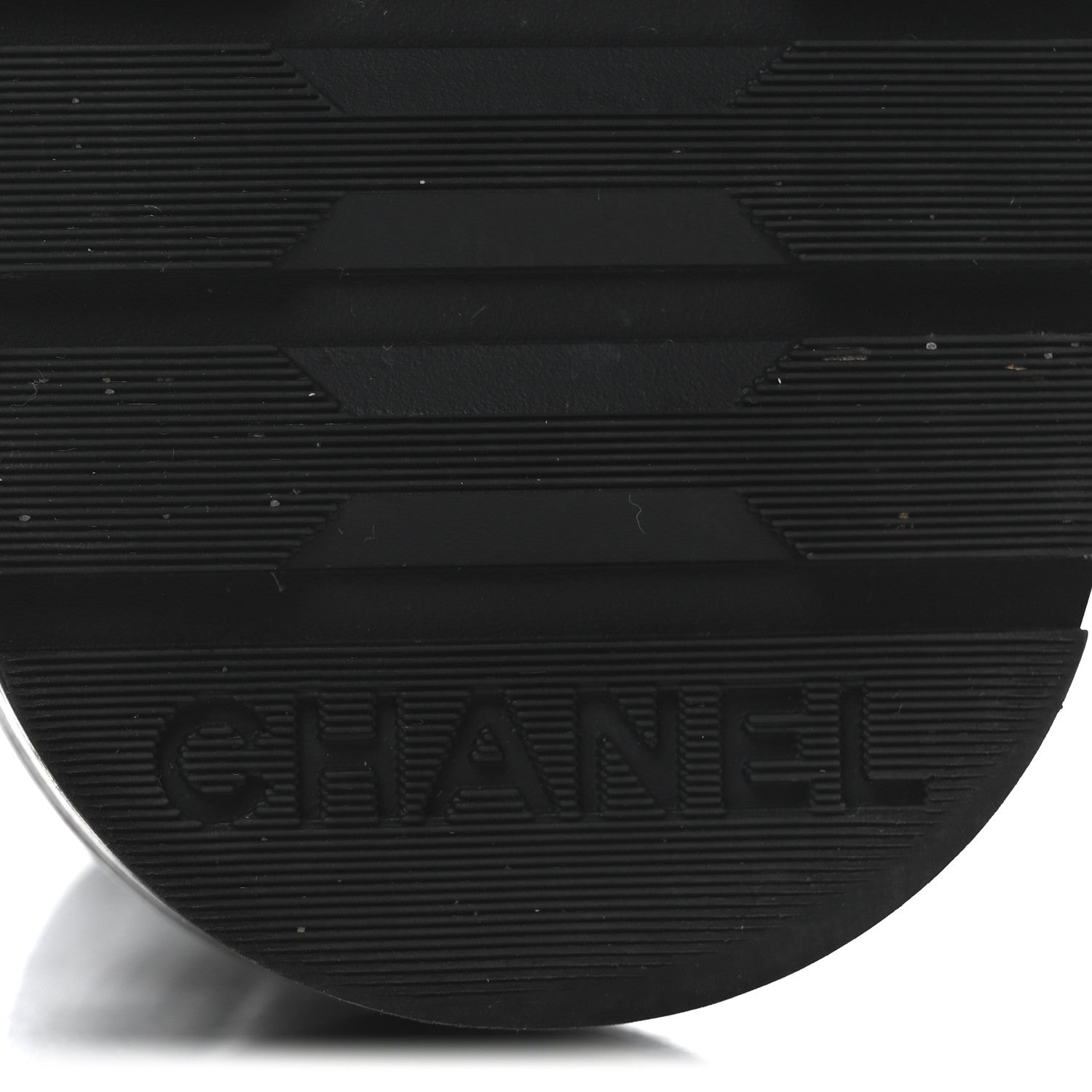 Chanel Shiny Calfskin Quilted Lace Up Combat Boots 36 Black 7 of 10