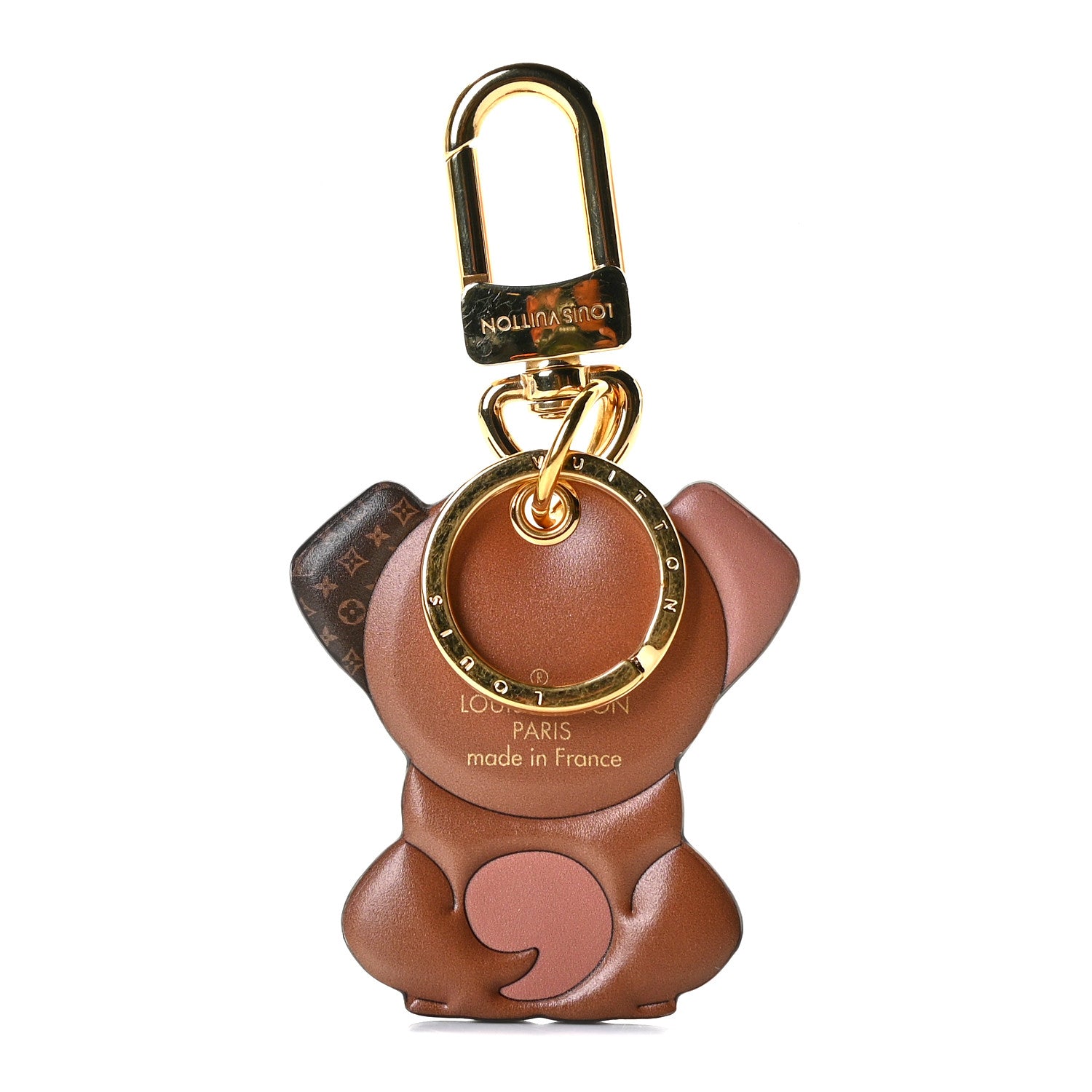 Louis Vuitton Monogram Puppy Bag Charm Key Holder 3 of 3