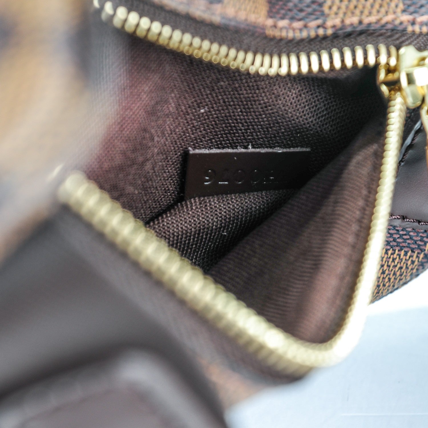 Louis Vuitton Damier Ebene Melville Bum Bag 7 of 7