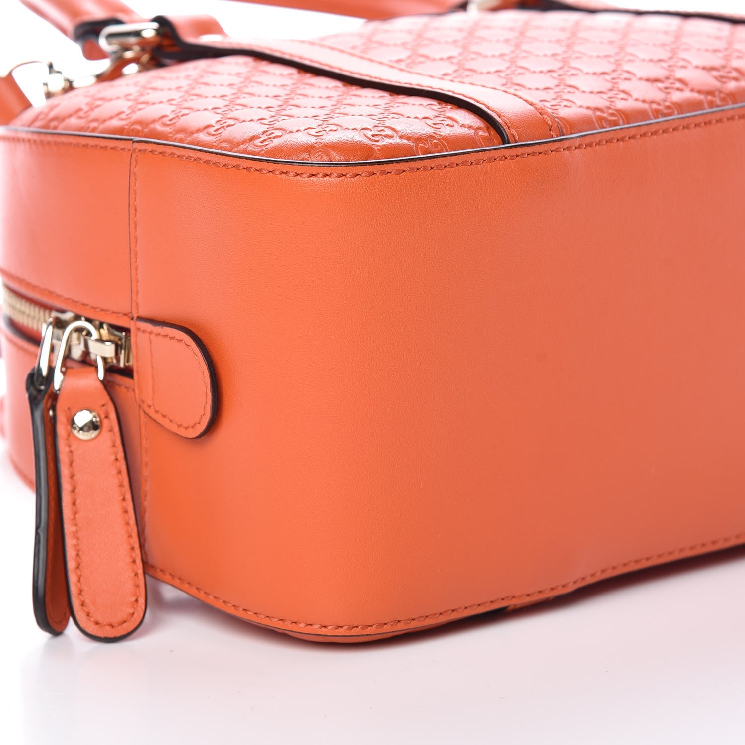 Gucci Soft Microguccissima Small Crossbody Bag Sun Orange 8 of 10