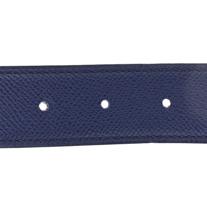 Hermes Epsom Martelee Constance Belt 85 34 Bleu De Malte Craie 4 of 6