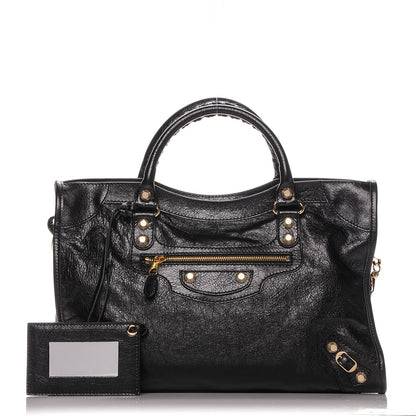 Balenciaga Agneau Giant 12 Gold Hardware City Black 1 of 7
