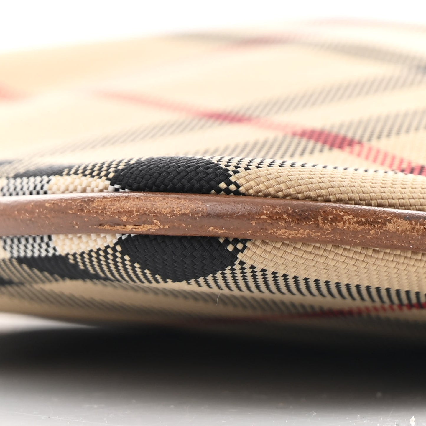 Horseferry Check Peyton Crossbody Clutch Bag Brown