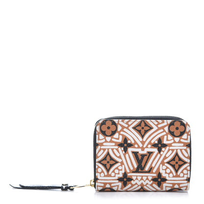 Louis Vuitton Monogram Giant Crafty Zippy Coin Purse Creme Caramel 1 of 8